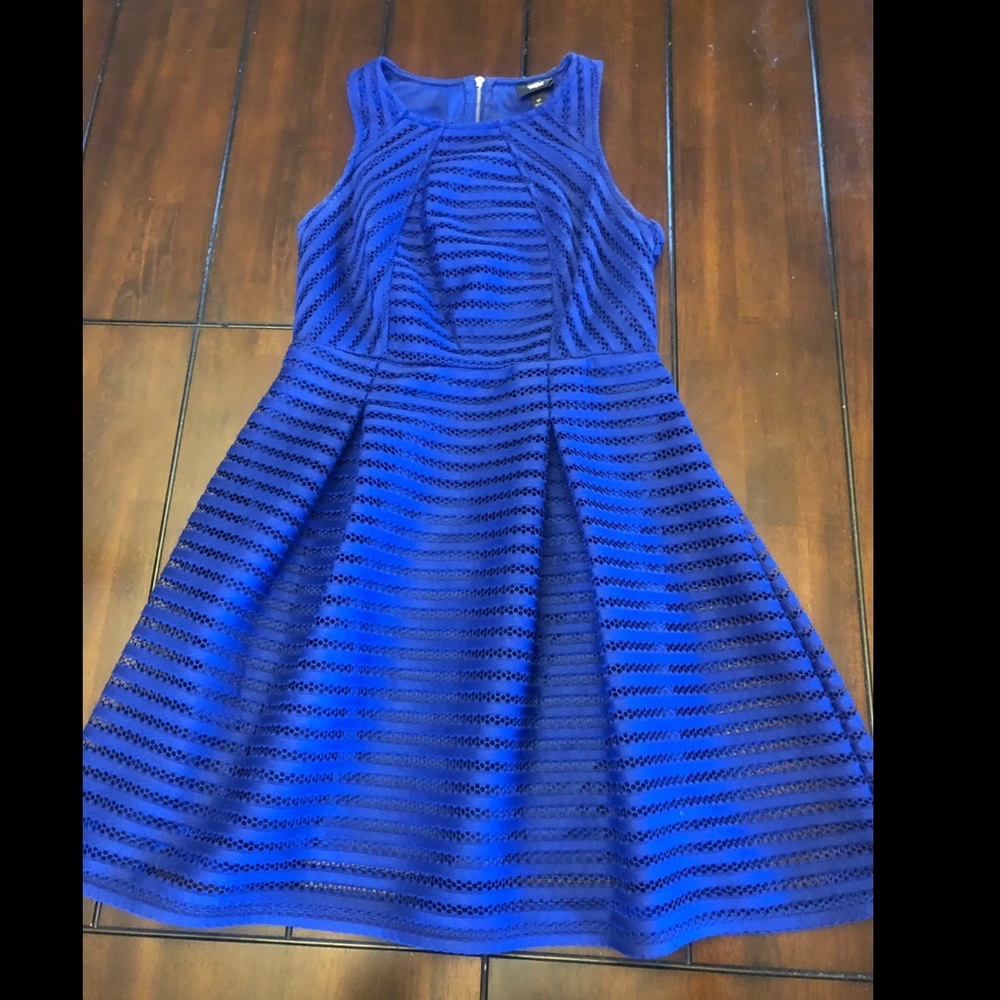 Blue dress